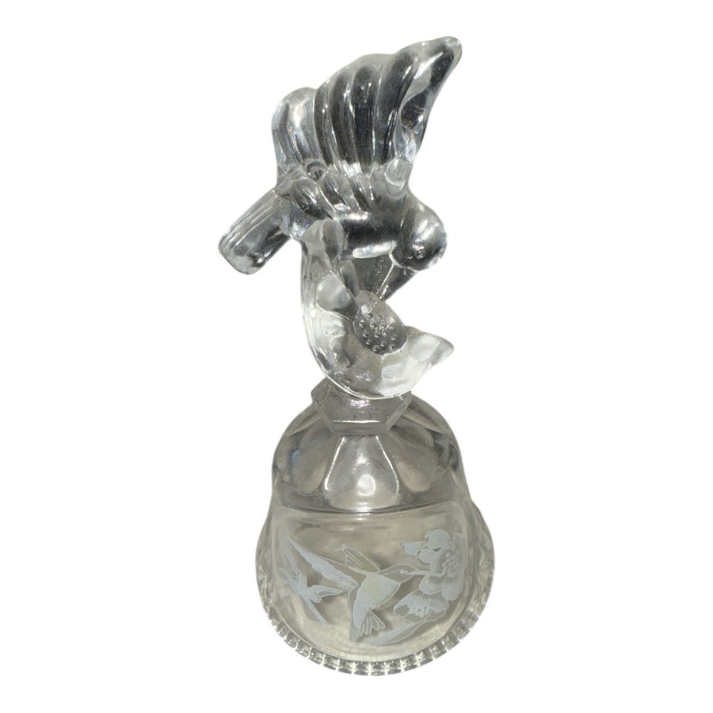 Hummingbird Bell. Glass 1990 Art
mark Chicago Ltd